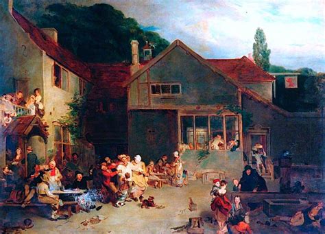 The Village Festival Painting | David Wilkie Oil Paintings