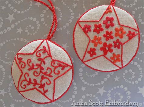 10 Free Christmas Hand Embroidery Patterns