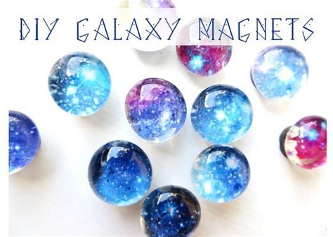 Brilliantly Creative DIY Galaxy Ideas | Crafts!! | Diy magnets, Diy galaxy y Galaxy crafts