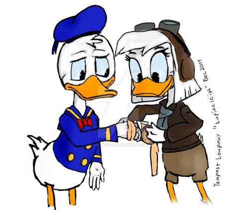 Donald and Della Duck: Shadow of a Sibling by Lupineleigh on DeviantArt