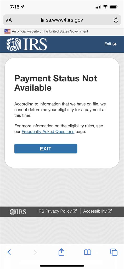 Can’t get payment status for stimulus payment anyone else? : r ...