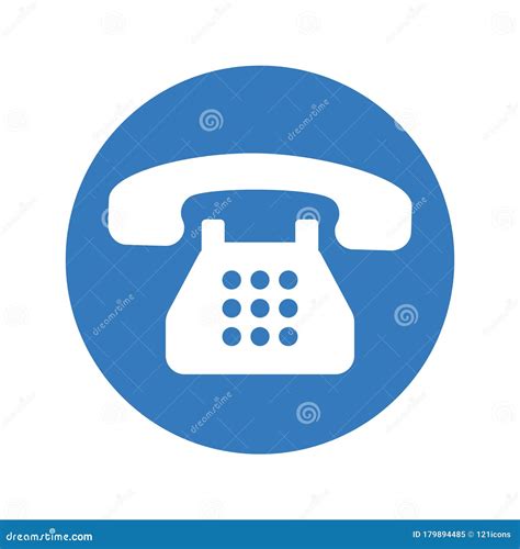 Telephone Icon Design, Communication, Contact Stock Illustration ...