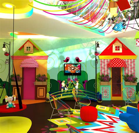 Kindergarten Entrance Design | Colorful Spaces | Mandala Floor | EQ ...