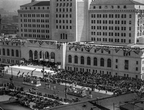 From the Archives: 1928 dedication of Los Angeles City Hall - Los ...