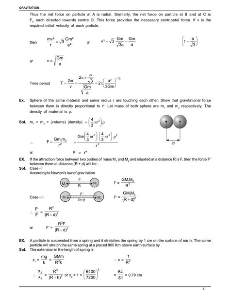 Class 11 Physics Gravitation Notes for IIT JEE | NEET - eSaral