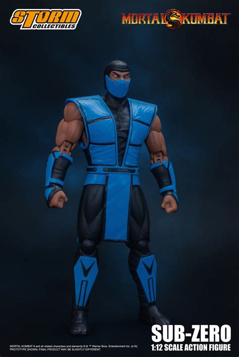 Mortal Kombat 3 Sub-Zero 112 Action Figure Storm Collectibles - ToyWiz