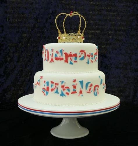 Diamond Jubilee Cake - Decorated Cake by KathrynsCakes - CakesDecor