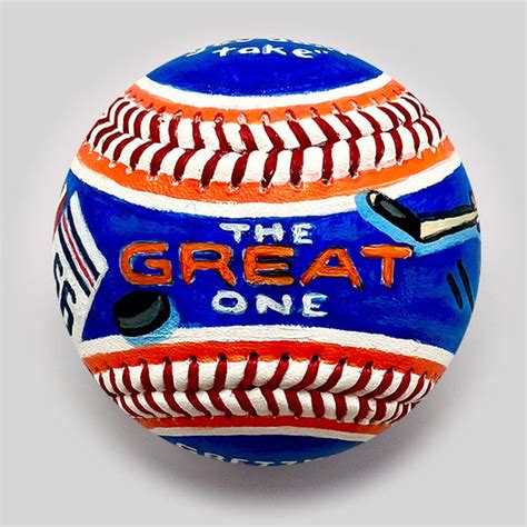 GRETZKY Baseball- hand painted – Unforgettaballs®