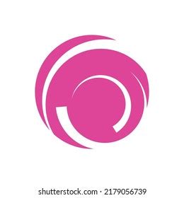 Circle Vector Flat Design Template Logo Stock Vector (Royalty Free ...