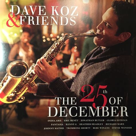 Dave Koz & Friends - The 25th Of December (2014, red translucent ...