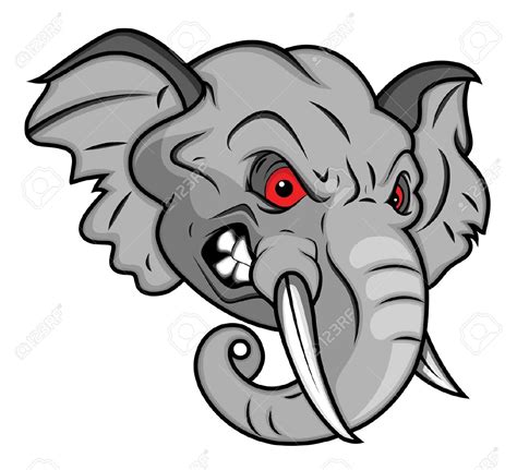 Elephant Face Clipart - ClipArt Best