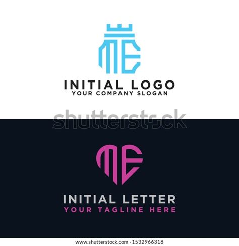 Me Logo Set Modern Graphic Design Stock Vector (Royalty Free) 1532966318 | Shutterstock