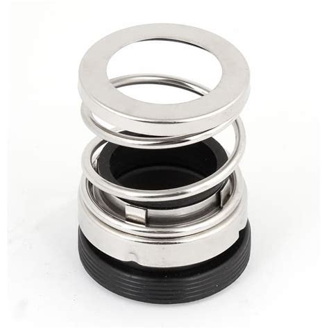 BIA-25 25mm Inner Dia Water Pump Mechanical Shaft Seal 40mm x 50mm - Black,Silver Tone - Bed ...