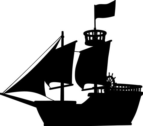 Boat clipart silhouette, Boat silhouette Transparent FREE for download ...