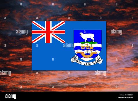 Falkland islands flag hi-res stock photography and images - Alamy