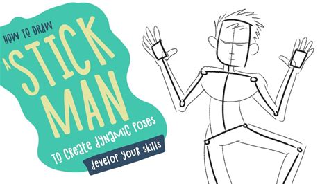 How to draw a stickman (that will help you draw better people) - YouTube