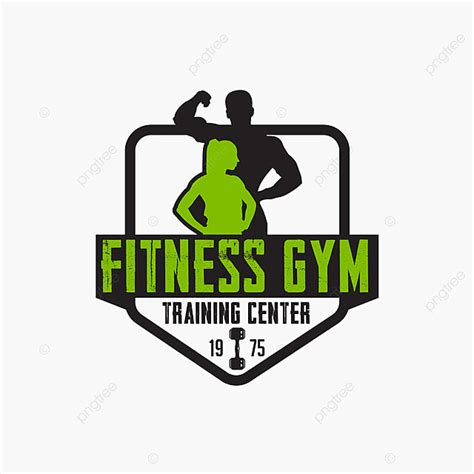 Fitness Gym Logo Badge Template Download on Pngtree