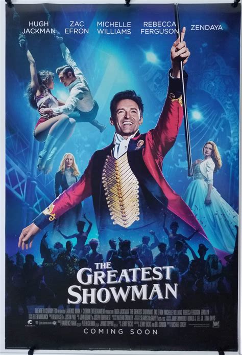 The Greatest Showman (2017) Original UK One Sheet Poster - Cinema Poster Gallery