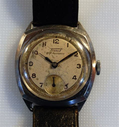 SOLD 1940 Tissot Anti Magnetic men's watch - Birth Year Watches