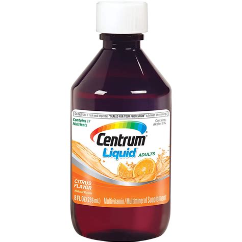 Centrum Multivitamin/Multimineral Liquid - 8 Oz, Adults | Stayjuve