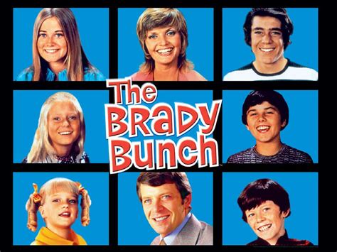 Download Brady Bunch Characters Collage Art Wallpaper | Wallpapers.com