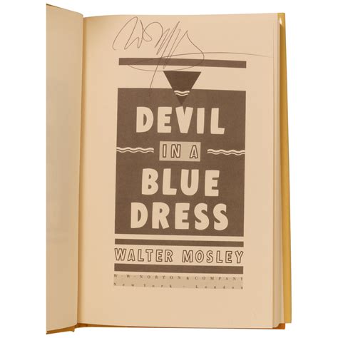 Devil in a Blue Dress | Walter Mosley | First Edition