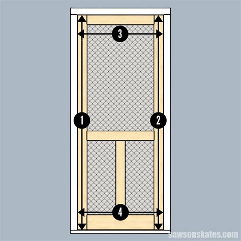 Easy DIY Wood Screen Door (Step-by-Step Plans) | Saws on Skates®