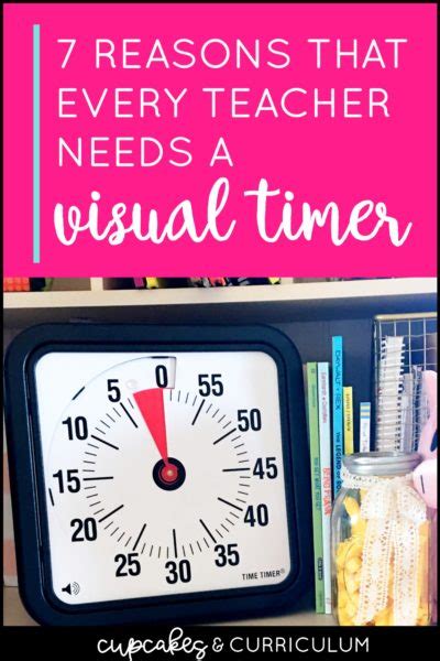 Seven Reasons to Have a Visual Timer in Your Classroom • Cupcakes ...