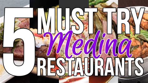 5 Must try Medina Restaurants - YouTube