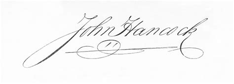 John Hancock Signature Stock Illustration - Download Image Now - iStock