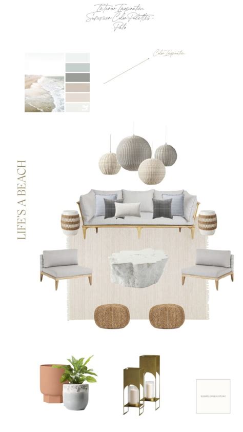 Interior Inspiration: Summer Color Palettes - Blissful Design Studio ...