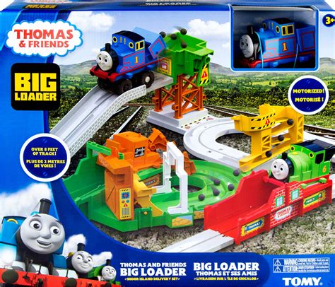 Thomas Friends Big Loader, Sodor Delivery Motorized Toy Train Set - Mr ...