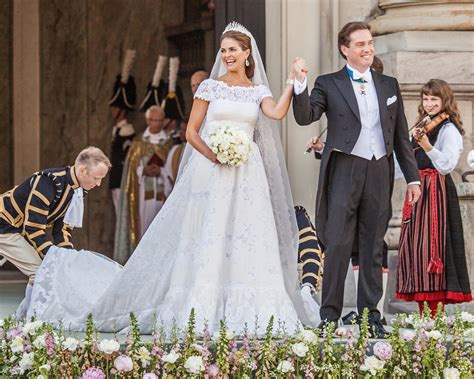 Queens of England: Royal Wedding Dresses: Princess Madeleine of Sweden