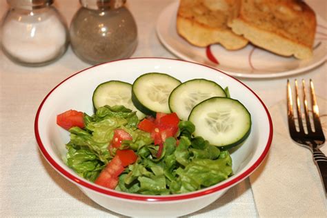 Fresh Salad And Condiments Free Stock Photo - Public Domain Pictures