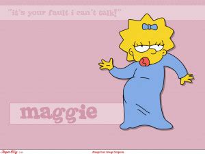 Maggie Simpson Quotes. QuotesGram