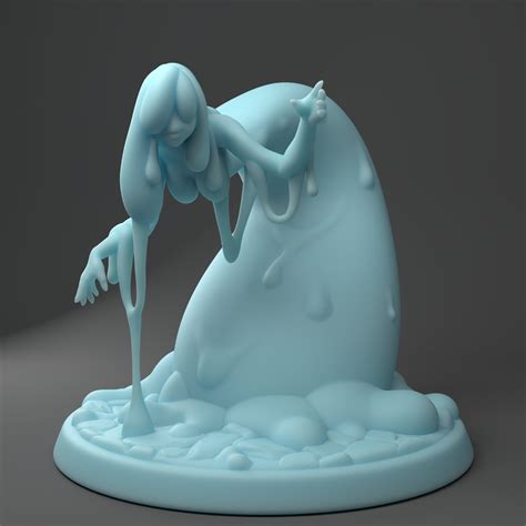 Sexy Female Slime Ooze Monster D&D 3D Resin Printed 28mm Miniature Dungeons and Dragons ...