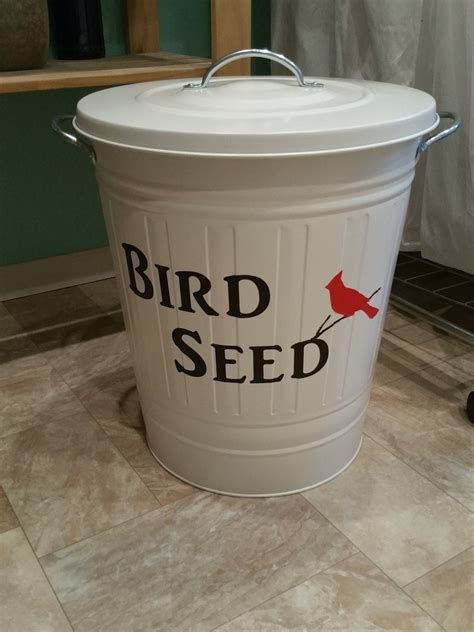 Bird food storage bird seed storage bird by birdandorchidgarden