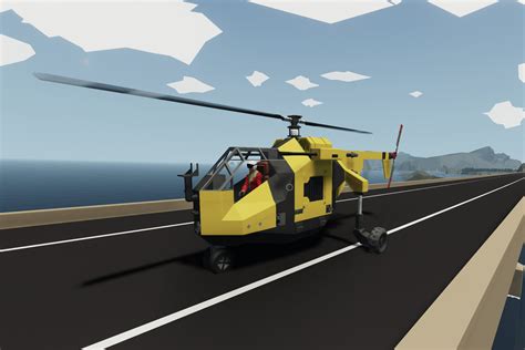 Needed a compact helicopter for one of my ships, this was the result. : r/Stormworks