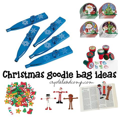 25 Things to Put in Christmas Goodie Bags for Kids - CrystalandComp.com