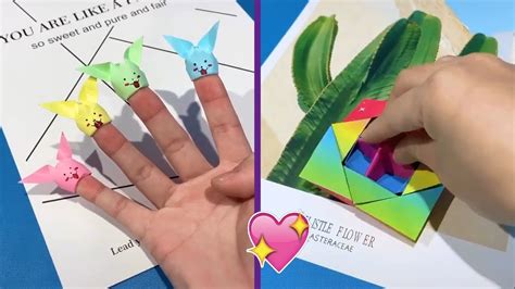 10 Fascinating Things You Can Make With Paper || Creative Paper Crafts For Kids - YouTube