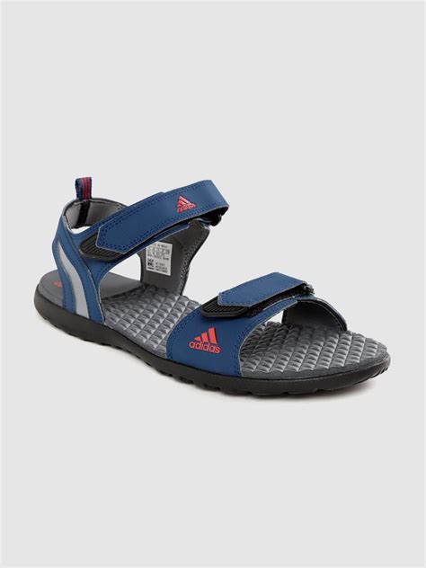 Buy ADIDAS Men Blue Mobe Sports Sandals - Sports Sandals for Men ...