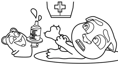 Foot Coloring Page