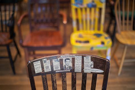 Kelly Writers House chairs are more than just a place to sit | Penn Today