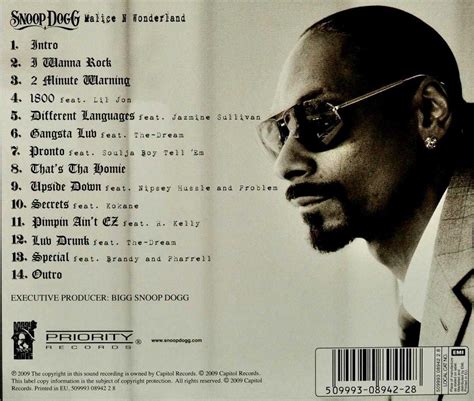 Malice N Wonderland, Snoop Dogg | CD (album) | Muziek | bol.com