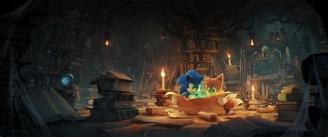 Sonic 2 concept art by artist Nikolai Lockertsen : r/ImaginaryInteriors