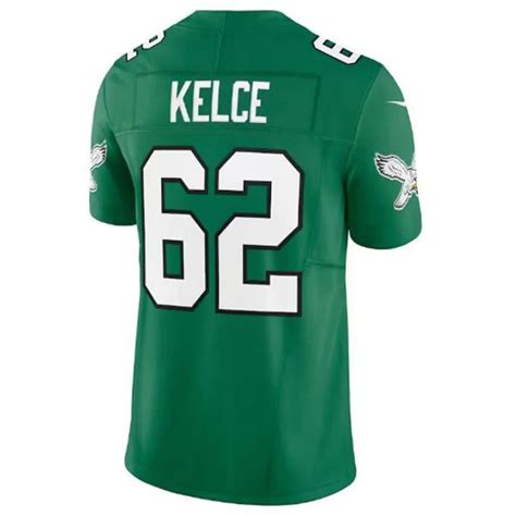 P.Eagles #62 Jason Kelce Alternate Vapor F.U.S.E. Limited Jersey ...