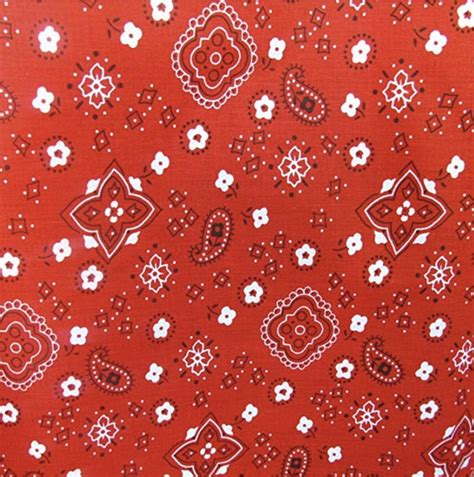 Paisley Print Poly Cotton Bandana Fabric by the 5, 10, 15 and 20 Yard Increment - Walmart.com