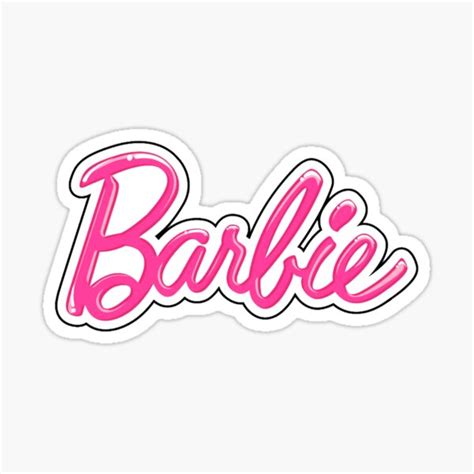 Logo Stickers Barbie | canoeracing.org.uk