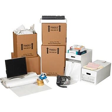 18''x18''x16''Moving Boxes and Kits Moving Box, 200#/ECT, 1/Kit (MKIT1 ...