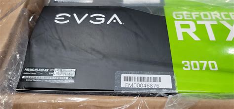 EVGA GeForce RTX 3070 EVGA GeForce RTX 3070